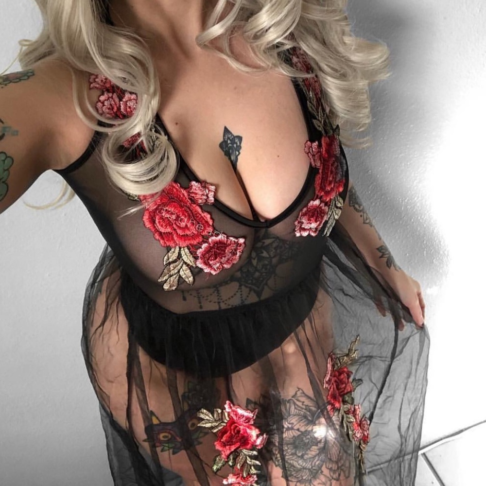 Sheer dress